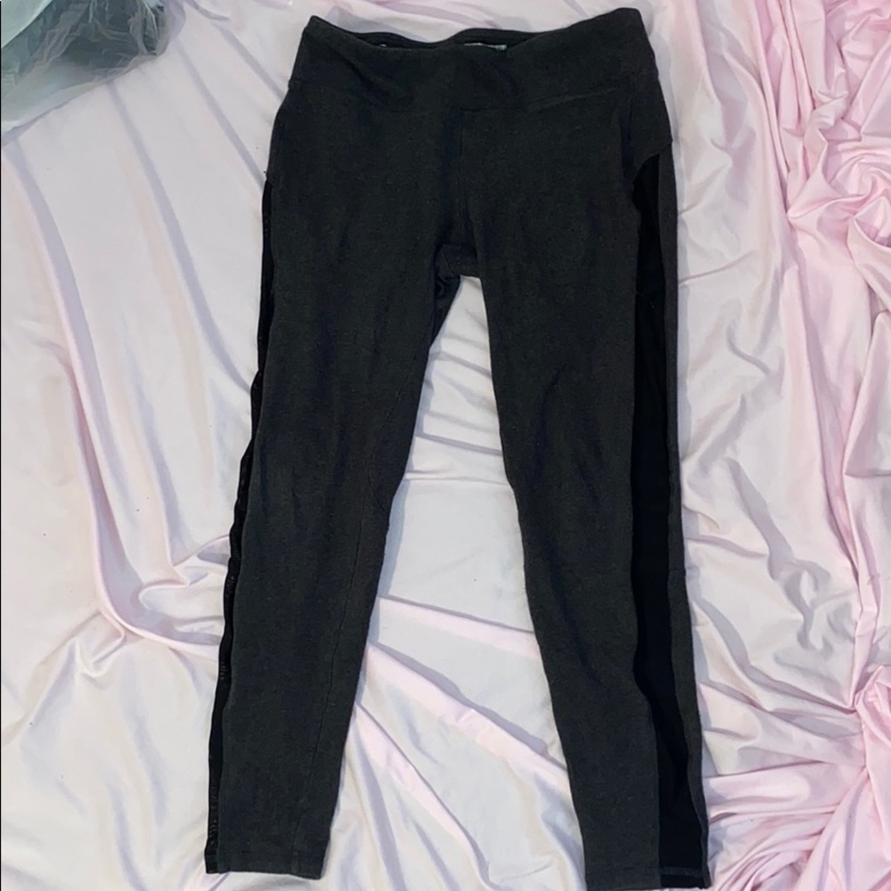 2/$12 Leggings w/ mesh see through sides